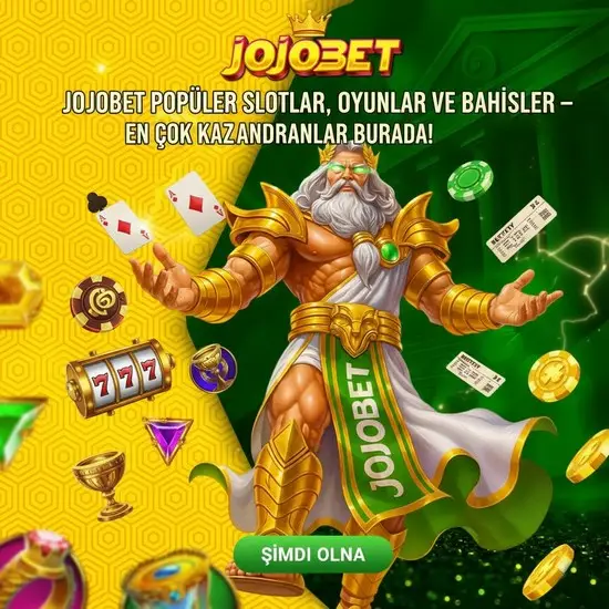 Jojobet'te En Popüler Slotlar, Oyunlar ve Bahisler – Kazanç Fırtınası Başlıyor!